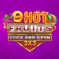 9 Hot Fruits Stick and Spin 3x3 Gamingcorps screenshot